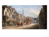 Buy The London to Exeter Royal Mail Passing Through Salisbury, 1895 at AllPosters.com