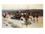 Buy Tcherkess Convoy Crossing a River at AllPosters.com