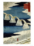 Buy The Brocade Bridge in Snow at AllPosters.com