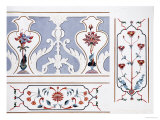 Buy Details of the Mosaics at the Taj Mahal, Agra School, circa 1815 at AllPosters.com