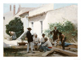 Reading the Newspaper, 1889