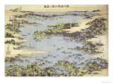 Map of Shogama and Matsushima in Oshu