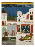 A Lord with His Mistress, Central India, circa 1710