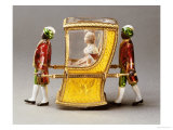 Buy Automaton Sedan Chair with a Figure of Catherine the Great, Signed Faberge, 1908-1917 at AllPosters.com