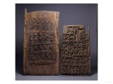 Buy Two Yoruba Doors, One for a Shango Shrine, Both Carved in Relief with Varoius Figures at AllPosters.com