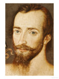 Buy Portrait of a Gentleman with Hand Offering His Horoscope at AllPosters.com