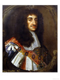 Buy Portrait of King Charles II, Wearing Garter Robes at AllPosters.com