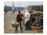 Buy The Little Traders, 1900 at AllPosters.com