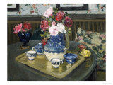 Roses on a Table