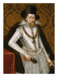 Buy Portrait of King James VI of Scotland, James I of England (1566-1625) at AllPosters.com