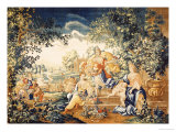Buy Of Spring, from the Series of the Seasons, Late 17th/Early 18th Century at AllPosters.com