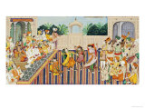 Musicians and Dancing Girls Perform Before Sher Singh, 1874