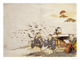 Buy Going Away of the Bride in a Shower, circa 1765 at AllPosters.com