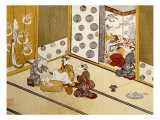 Buy The First Bath, from the Set, the Fox's Wedding, circa 1765 at AllPosters.com