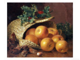 Still Life with Apples, Hazelnuts and Holly, 1898
