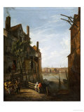 Buy A View of the Thames at Southwark Looking Towards the City at AllPosters.com