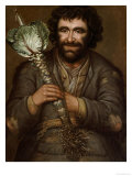 A Gardener Holding a Cabbage with a Candle, 1731 Giclee Print