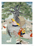 A Miniature from an Album, 19th Century