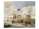 Buy Queen Anne's Visit to Greenwich at AllPosters.com