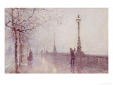 Buy The Last Lamp, Thames Embankment, 1892 at AllPosters.com