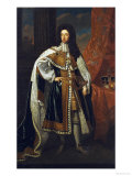 Buy Portrait of King William III (1650-1702), in State Robes at AllPosters.com