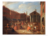 Buy View of Covent Garden Market from the East with the Church of St. Paul's at AllPosters.com