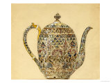 Buy Design for an Ovoid Silver-Gilt Cloisonne Enamel Coffee Pot at AllPosters.com