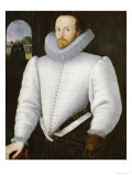 Buy Portrait of a Gentleman Traditionally Identified as Sir Walter Raleigh at AllPosters.com