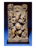 Buy A Central Indian Pale Sandstone Stele of Ganesha, 10th Century at AllPosters.com