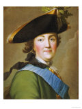 Buy Portrait of Catherine the Great (1729-1796), in the Uniform of the Preobrazhenskii Regiment at AllPosters.com