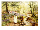 Buy Picking Bluebells at AllPosters.com