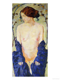 Buy Standing Nude with Blue Robe, circa 1900 at AllPosters.com