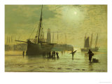Buy The Lighthouse at Scarborough, 1877 at AllPosters.com