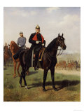 Buy Wilhelm I with His Son at the Battle of Konigsgratz, 1864 at AllPosters.com