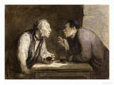 Two Drinkers, circa 1857-69