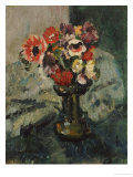 Buy Anemones and Other Flowers in a Vase at AllPosters.com