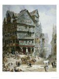 Buy The High Street from the West Bow, Edinburgh at AllPosters.com