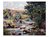 Buy Pontgibaud Countryside, 1893 at AllPosters.com