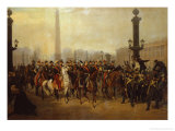 Buy Napoleon with Staff in Place de la Concorde Paris at AllPosters.com
