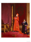 Buy A Cardinal Looking at Napoleon's Throne at AllPosters.com