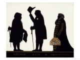 Buy Church, King and Constitution, Silhouette on Glass at AllPosters.com