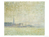 Buy A View of Veere, Misty Morning, 1906 at AllPosters.com