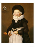 Buy Portrait of a Girl of the Staude Family, School of Saxony, 1645 at AllPosters.com