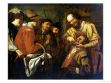 A Quack Dentist Extracting a Tooth, While a Group of Onlookers Watch Nearby