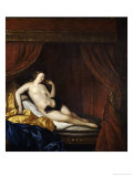 Buy A Courtesan Reclining on a Bed at AllPosters.com