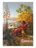 Buy Cannes, P.L.M., circa 1910 at AllPosters.com