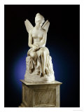 Buy An Important Italian White Marble Figure of Psyche Abandoned, 1st Half 19th Century at AllPosters.com