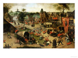A Carnival on the Feastday of Saint George in a Village Near Antwerp