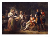Buy Louis XIV of France Declaring His Love for Louise de la Valliere at AllPosters.com