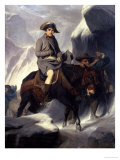 Napoleon Crossing the Alps, 1848